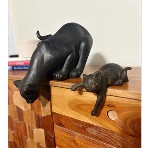 Cat Lovers Delight Collectible Resin Decorative Shelf Sitters